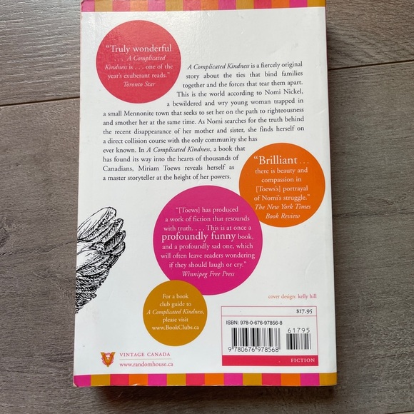 A Complicated Kindness Book by Miriam Toews - Picture 3 of 4